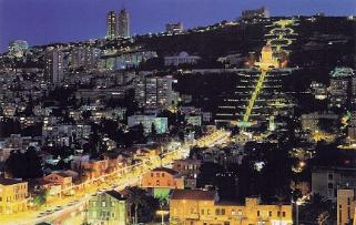 Haifa by night