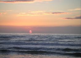 sunset at Dado beach