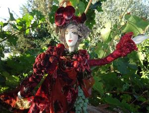 Magics of dolls, wine